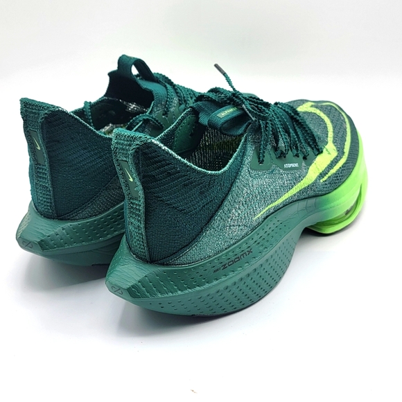 Nike Men's Air Zoom Alphafly Next% ‘Lime Blast’ Running Shoes Size 11. #1385 - Picture 5 of 9